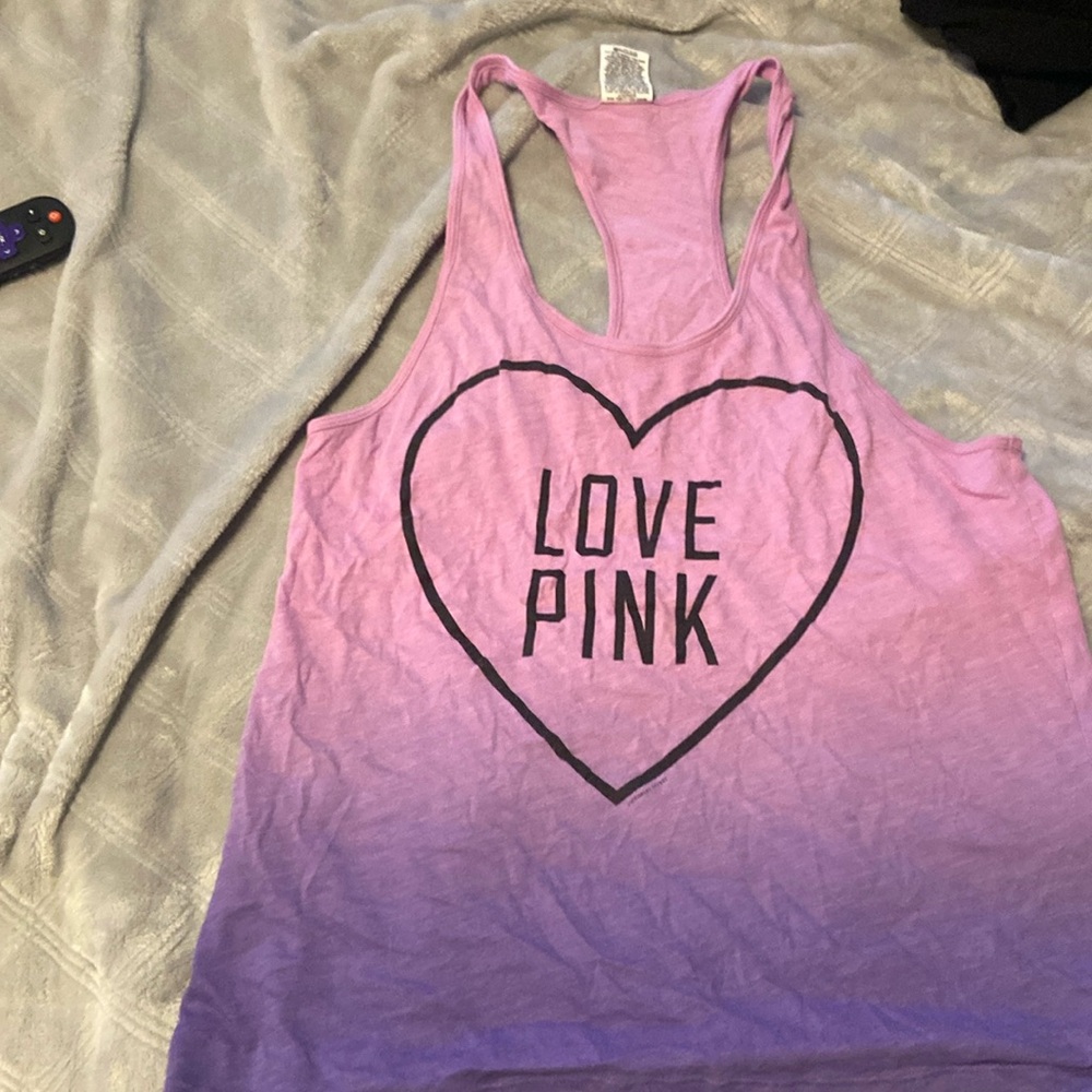 Victoria Secret PINK tie dye tank top